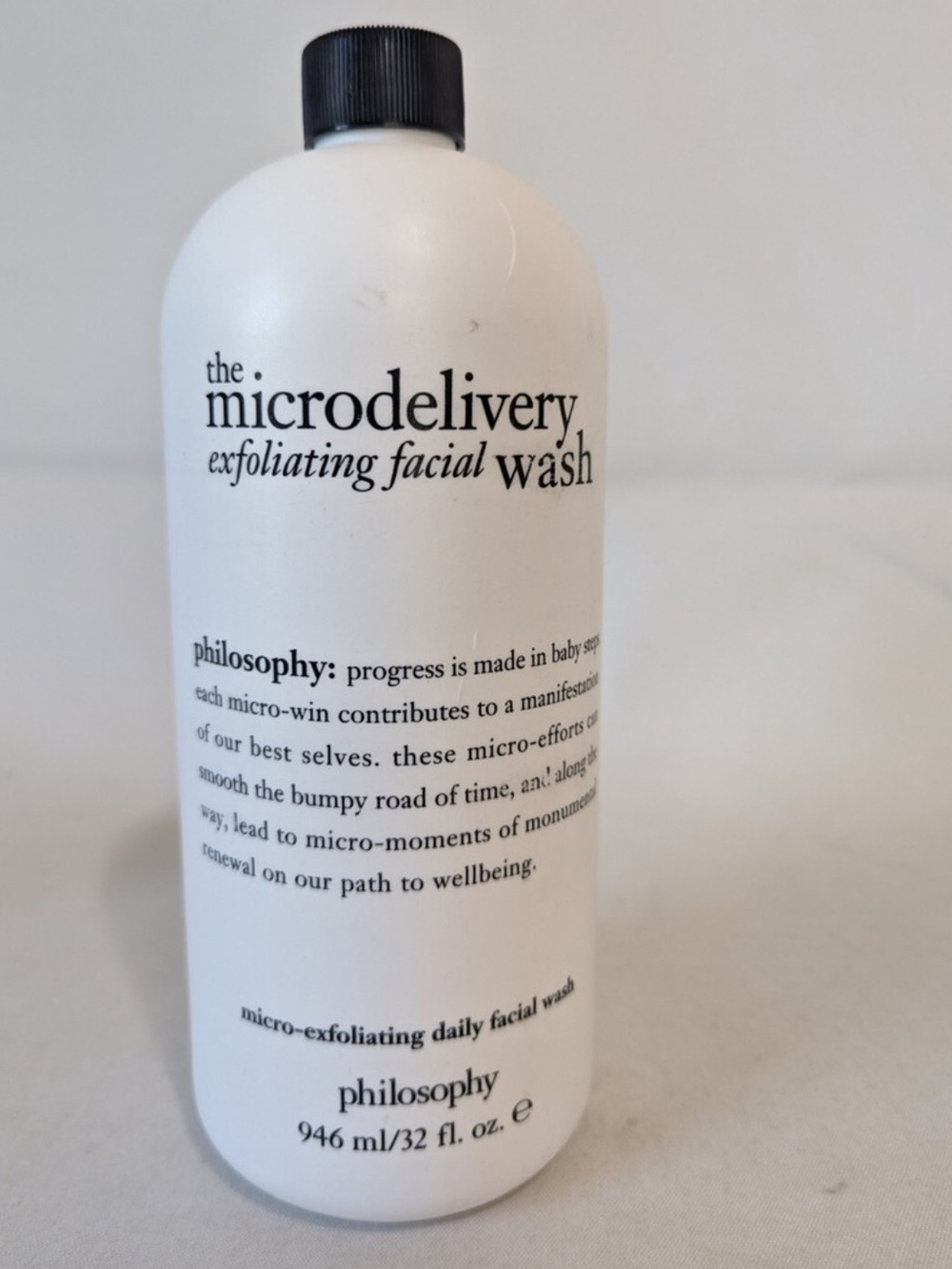 Philosophy Microdelivery Exfoliating Daily Facial Wash 946ml/32 oz Sealed